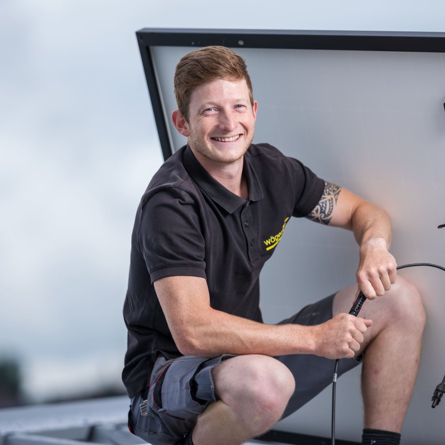 Porträt von Ramon Blaser Teamleiter / Projektleiter Photovoltaik