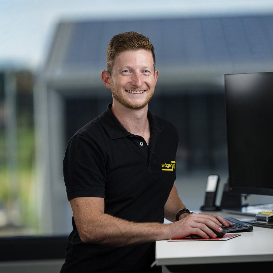 Porträt von Ramon Blaser Teamleiter / Projektleiter Photovoltaik