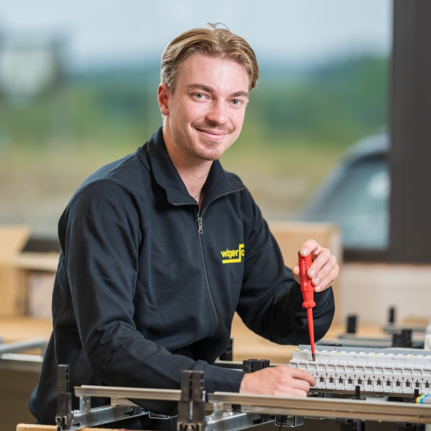Porträt von Silvan Engeler Servicemonteur PV